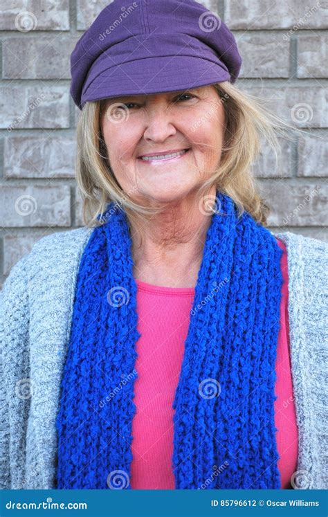 Mature Female Beauty Stock Photo Image Of Single Retired 85796612