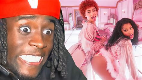 Kai Cenat Reacts To Ice Spice Nicki Minaj Princess Diana Official