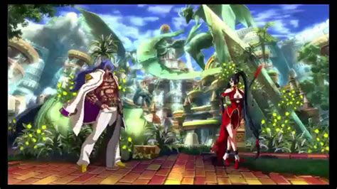 Blazblue Chronophantasma Extended Ps Azrael Vs Litchi Youtube