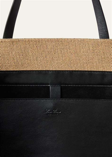 Loro Piana Tasman Xl Canvas Tote Bag Bergdorf Goodman