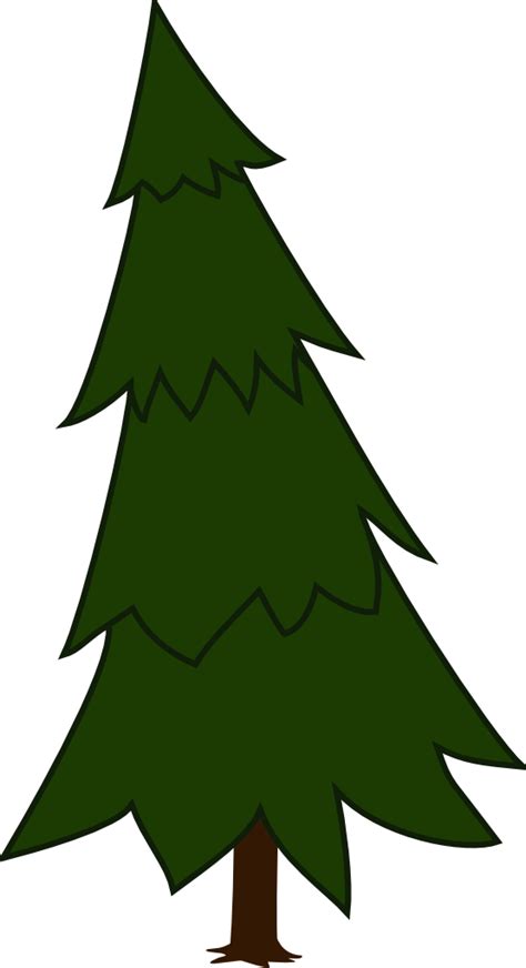 Free Cartoon Spruce Tree - ClipArt Best