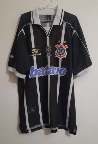 1999 2 G Camisa Corinthians Batavo 5 Vampeta MercadoLivre