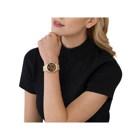 Montre Lexington En Acier Ton Dor Mk Michael Kors Ocarat