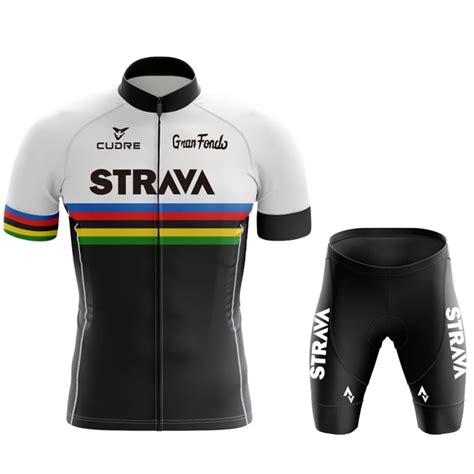 New Strava Cycling Set Cycling Jersey Set Summer Anti Uv Mtb Men S Bike