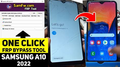 SAMSUNG A10 FRP BYPASS ONE CLICK 2022 YouTube