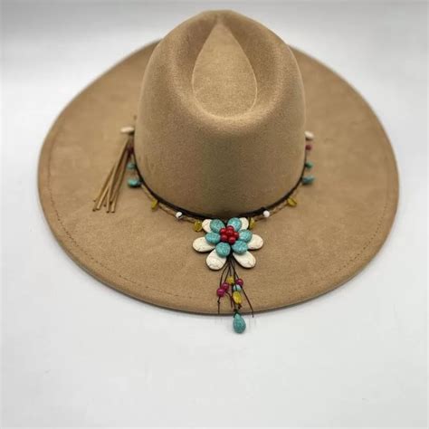 Wide Brim Suede Fedora Hats