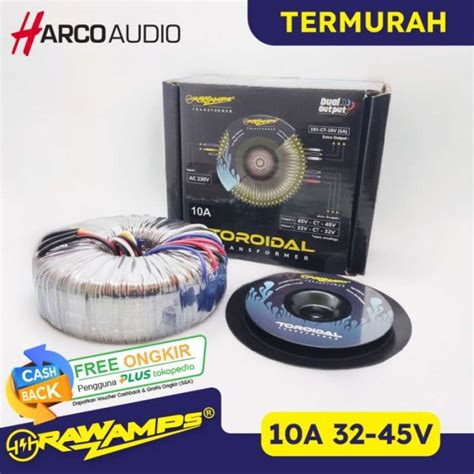 Promo Travo Trafo Toroid A V Ct Toroidal Rawamps Original Termurah