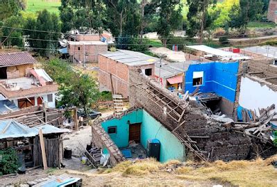 Bambamarca Al Dia Deslizamiento De Tierra En El Centro Poblado De