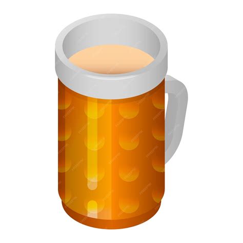 Premium Vector Beer Glass Mug Icon Isometric Of Beer Glass Mug Vector Icon For Web Design