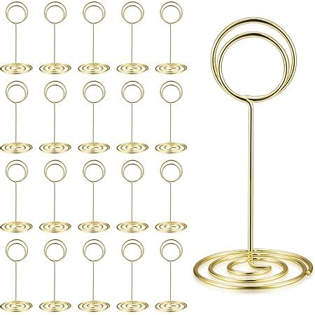 Amazon Pcs Table Number Holders Place Card Holder Wire