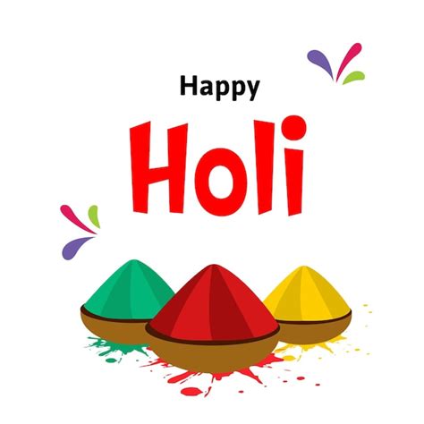 Premium Vector Happy Holi Festival Of Colors Indian Festival