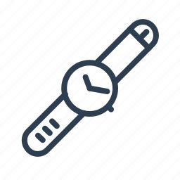 Clock, time, watch, wristwatch icon - Download on Iconfinder