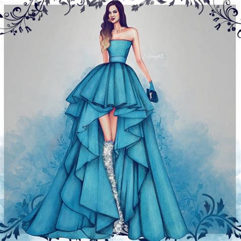 Fashion Illustrator On Instagram Giambattista Valli Couture In