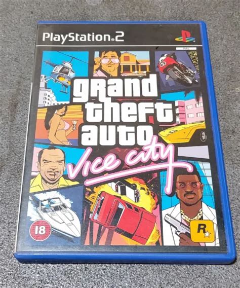 Grand Theft Auto Vice City Gta With Map And Tourist Guide Sony Ps