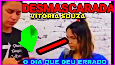 Vitória Souza que vergonha todo mundo viu isso Deus não está nesse