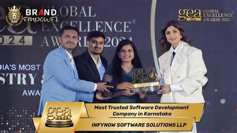 Infynow Software Solutions Llp Wins Gea Global Excellence Awards