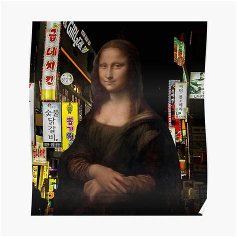 Lustige Mona Lisa Kunst Mit Lustigen Japan Korea China Aufklebern