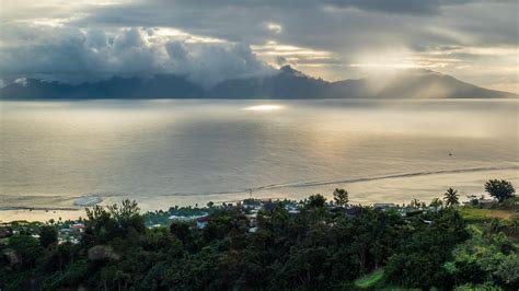 Moorea Vue De Tahiti Stephane MAES Flickr