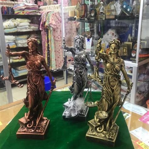 Jual Patung Dewi Keadilan Hukum Ukuran 30cm Shopee Indonesia