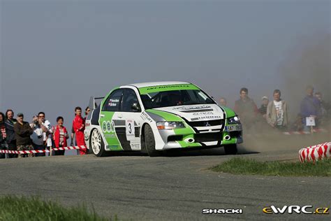 Šikl Martin Pecina Martin Mitsubishi Lancer Evo IX Rallye Střela