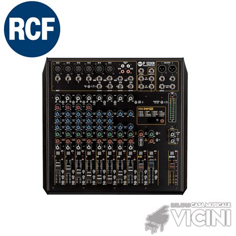 Mixer Rcf F Xr Casa Musicale Vicini