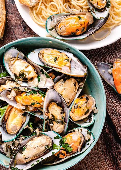 Green Mussels Recipe Steamed New Zealand Mussels