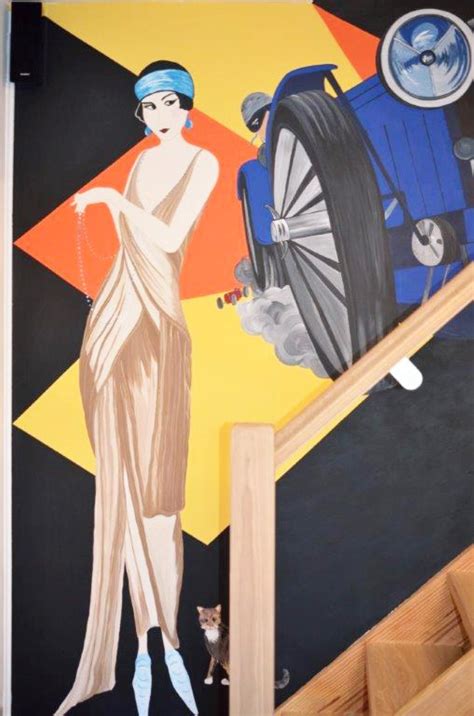 20 Perfect Art Deco Wall Paintings You Can Get It Without A Penny