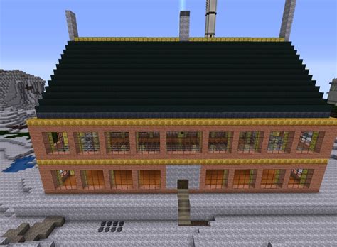 Fabrik Gebäude Minecraft Map