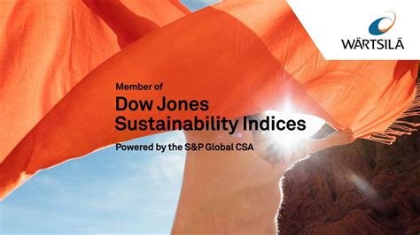 Wärtsilä included in Dow Jones Sustainability Indices for the fifth