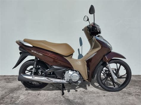 HONDA BIZ 125 2021 2022 Marrom Sob Consulta Spanholi Motos