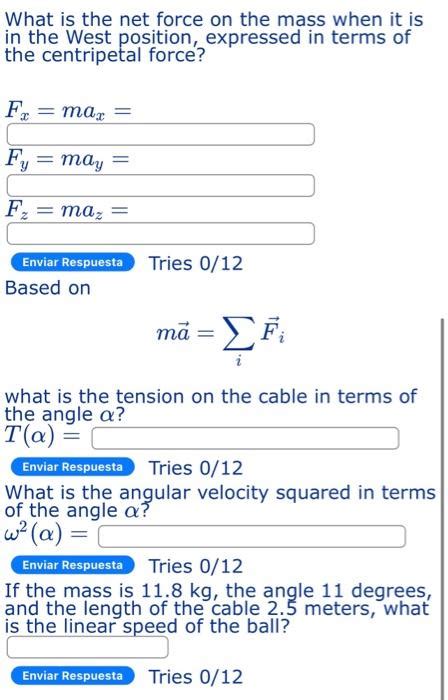 Solved Consider The Depicted Conical Pendulum A Mass M On Chegg