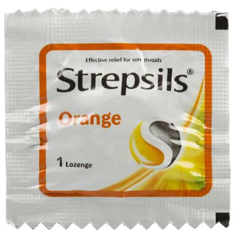 Buy Strepsils Orange Flavour Lozenge Pack Of 1 In Wholesale Price