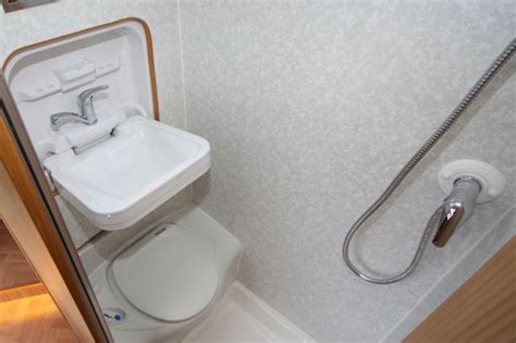 Motorhome Showers Cassette Toilets Small Bathroom Sinks Showers