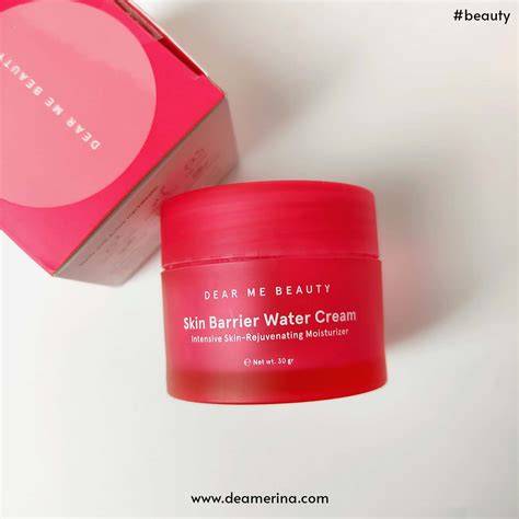 Review Skincare Dear Me Beauty Skin Barrier Water Cream Dea Merina