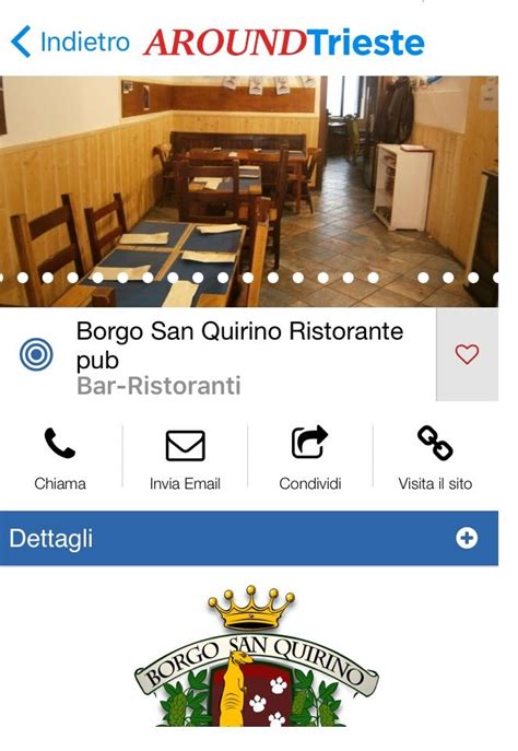 Ristoranti Trieste Ristorante Pub Borgo San Quirino Nel Cuore Della