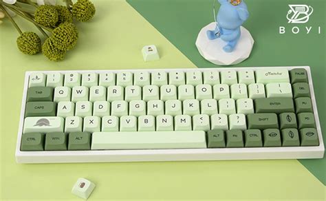 News One Fresh Matcha Hot Swappable RGB Mechanical Keyboard
