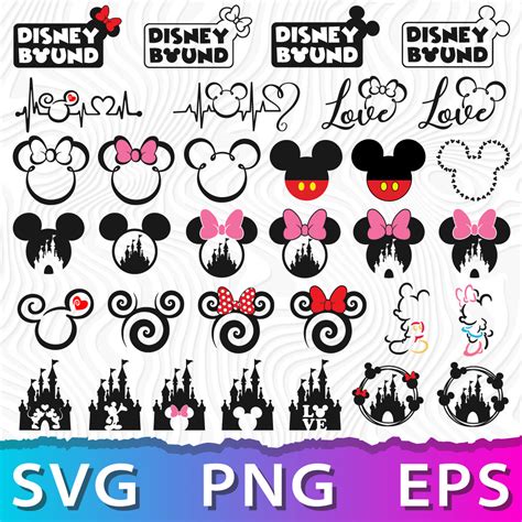 Minnie Svg Mickey Head Svg Mickey Face Svg Mickey Mouse C Inspire