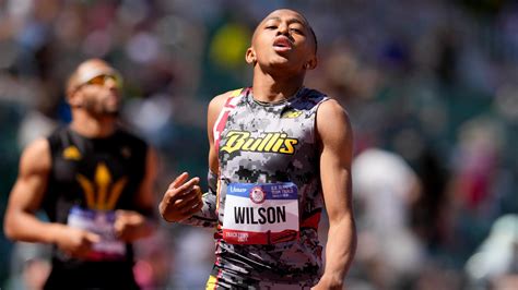 Wilson is youngest US male track & field athlete to make Olympics ...