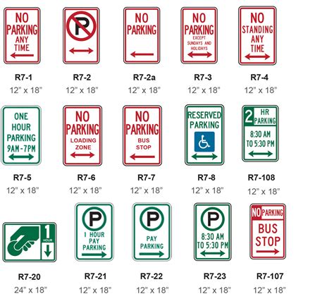 Regulatory Traffic Signs - Universal Signs & Accessories