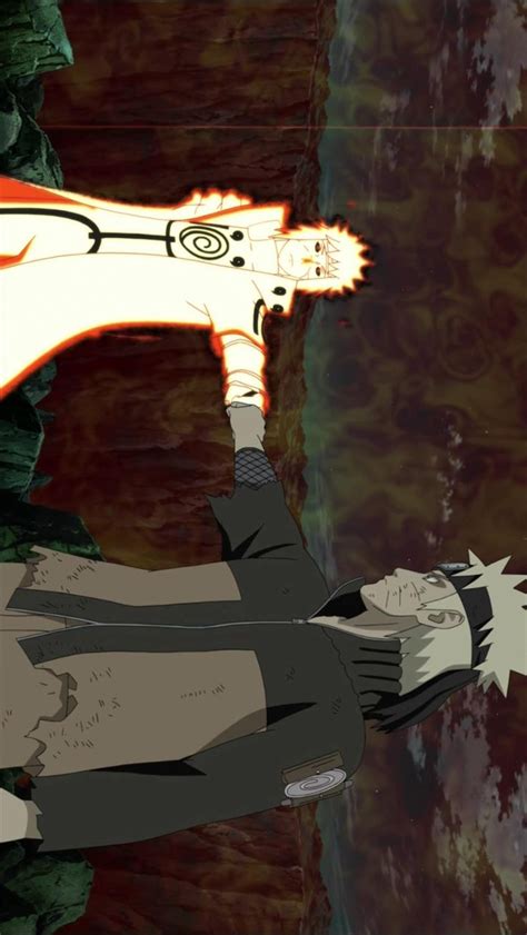 Naruto and his father Minato join forces to defeat Obito | Arte de ...