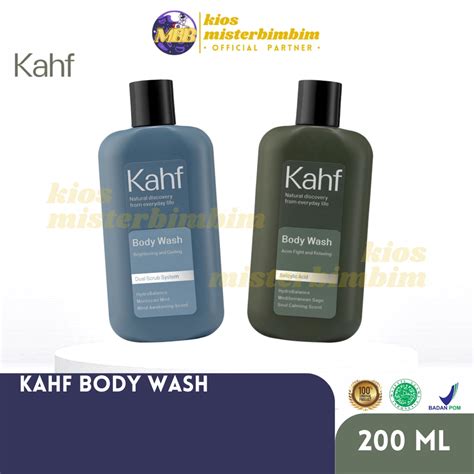 Jual Kahf Sabun Mandi Pria Body Wash 200ML Sabun Cair Energizing