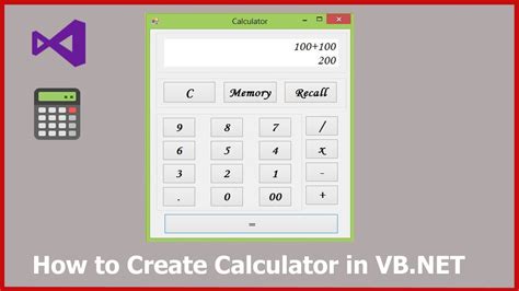 How To Create Calculator In Vb Net How To Create Calculator In Visual