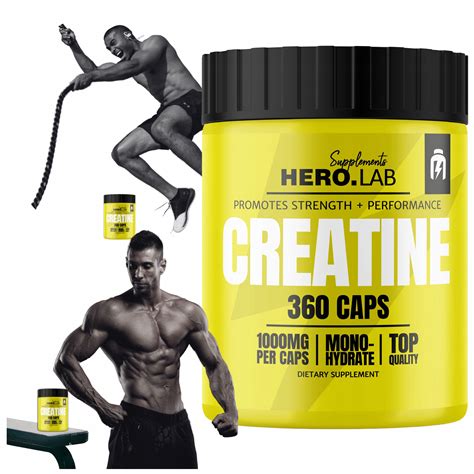 Kreatyna Monohydrat Creatine Si A Masa Mono Monohydrate Caps Hiro