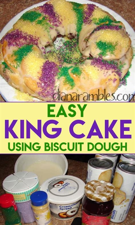 Easy And Best King Cake Recipe Using Refrigerated Dough In 2024 King