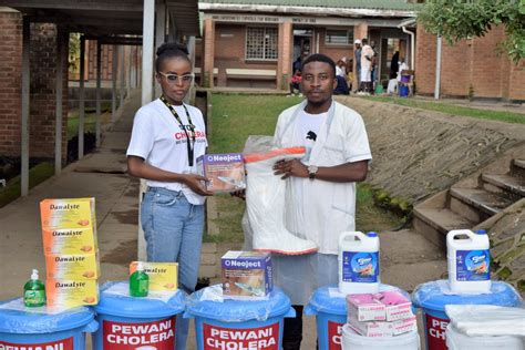 Castel Malawi Donates K Million Worth Items Towards Cholera Fight