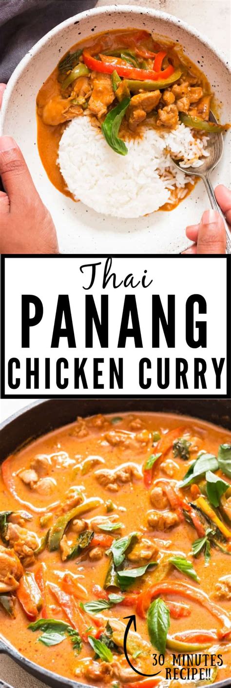 Best Thai Panang Curry Recipe With Chicken CurryTrail