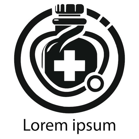 El logotipo médico Vector Premium