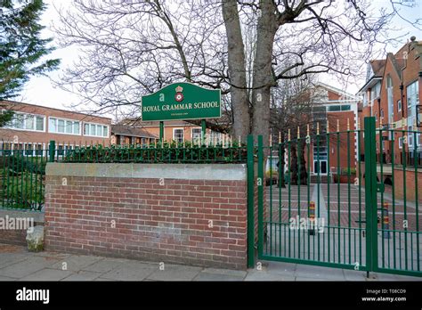 Royal Grammar School for boys, Guildford, Surrey Stock Photo - Alamy