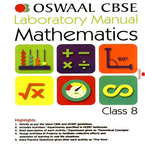 CBSE Laboratory Manual Mathematics 8 Sreekrish Global Ventures Pvt Ltd