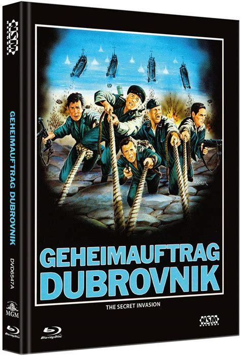 Geheimauftrag Dubrovnik The Secret Invasion Blu Ray Dvd Uncut